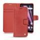 Sony Xperia XZ3 leather case - Cerise vintage ( Pantone 185C ) 