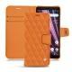 Custodia in pelle Sony Xperia XZ3 - Orange - Couture ( Nappa - Pantone 1495U ) 