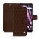 Funda de piel Sony Xperia XZ3 - Châtaigne - Couture ( Pantone 476C ) 