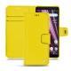 Lederschutzhülle Sony Xperia XZ3 - Jaune fluo