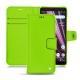 Sony Xperia XZ3 leather case - Vert fluo