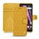 Funda de piel Sony Xperia XZ3 - Jaune soulèu - Couture