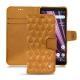 Housse cuir Sony Xperia XZ3 - Or Maïa - Couture