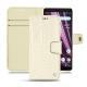Sony Xperia XZ3 leather case - Crocodile milk