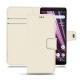 Sony Xperia XZ3 leather case - Blanc PU