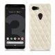 Custodia in pelle Google Pixel 3 XL - Blanc escumo - Couture
