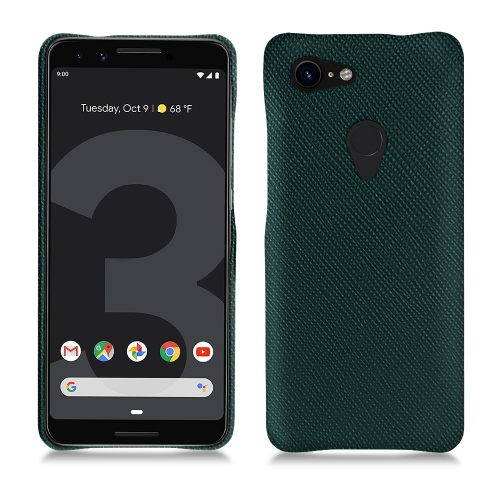 Google Pixel 3 XL leather caseVert séduisant ( Pantone #1d3c34 ) 