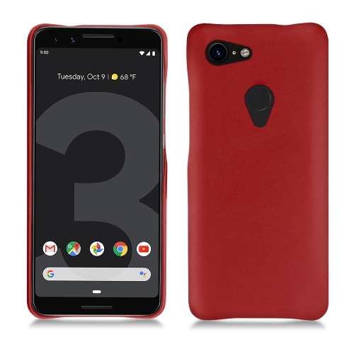 Funda de piel Google Pixel 3Rouge ( Nappa - Pantone #d50032 ) 
