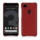 Coque cuir Google Pixel 3 - Tomate ( Pantone 187C ) 