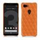 Funda de piel Google Pixel 3 - Orange - Couture ( Nappa - Pantone 1495U ) 