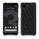 Custodia in pelle Google Pixel 3 - Ebène - Couture ( Sleek P C12 - Black ) 