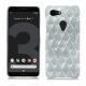 Custodia in pelle Google Pixel 3 - Platinium - Couture