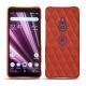 Sony Xperia XZ3 leather cover - Arange clouquié - Couture
