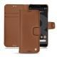 Housse cuir Google Pixel 3 - Marron ( Nappa - Pantone 1615C ) 