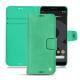 Housse cuir Google Pixel 3 - Menthe vintage ( Pantone 562C ) 