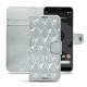 Housse cuir Google Pixel 3 - Platinium - Couture