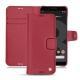 Housse cuir Google Pixel 3 - Rouge passion