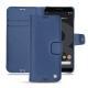 Google Pixel 3 leather case - Bleu frisson