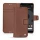Capa em pele Google Pixel 3 - Marron délicat