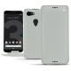 Google Pixel 3 leather case - Gris ( Nappa - Pantone W428C ) 