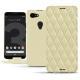 Funda de piel Google Pixel 3 - Beige - Couture ( Nappa - Pantone 7502C ) 