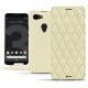 硬质真皮保护套 Google Pixel 3 - Ivoire - Couture ( Sleek P C12 - White ) 
