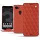 Funda de piel Google Pixel 3 - Arange clouquié - Couture