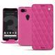 Housse cuir Google Pixel 3 - Rose BB - Couture