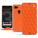 Funda de piel Google Pixel 3 - Orange fluo - Couture