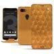 Funda de piel Google Pixel 3 - Or Maïa - Couture