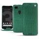 Google Pixel 3 leather case - Crocodile pino