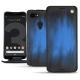 硬质真皮保护套 Google Pixel 3 - Bleu Patine