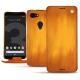 Housse cuir Google Pixel 3 - Orange Patine