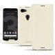 Google Pixel 3 leather case - Blanc PU