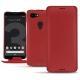 Housse cuir Google Pixel 3 - Rouge PU