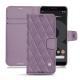 Housse cuir Google Pixel 3 XL - Lilas - Couture ( Nappa - Pantone 2645U ) 