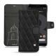 Custodia in pelle  Google Pixel 3 XL - Negre poudro - Couture