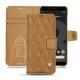 Housse cuir Google Pixel 3 XL - Castan esparciate - Couture