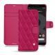 Housse cuir Google Pixel 3 XL - Rose fluo - Couture