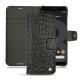  Google Pixel 3 XL leather case - Autruche nero