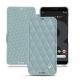 Housse cuir Google Pixel 3 XL - Bleu ciel - Couture ( Nappa - Pantone 277C ) 