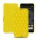 硬质真皮保护套 Google Pixel 3 XL - Jaune fluo - Couture