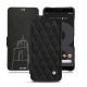 Custodia in pelle Google Pixel 3 XL - Negre poudro - Couture
