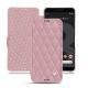Housse cuir Google Pixel 3 - Rose - Couture ( Nappa - Pantone 2365C ) 