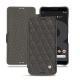 Custodia in pelle Google Pixel 3 - Anthracite - Couture ( Pantone 424C ) 