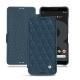 Google Pixel 3 leather case - Indigo - Couture ( Pantone 303U ) 