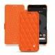 Capa em pele Google Pixel 3 - Orange fluo - Couture