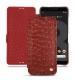 Google Pixel 3 leather case - Autruche ciliegia