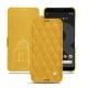 Capa em pele Google Pixel 3 - Jaune soulèu - Couture