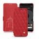 Custodia in pelle Google Pixel 3 - Rouge troupelenc - Couture